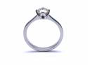 Platinum Diamond Solitaire Ring 0.80ct