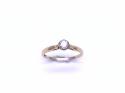 18ct Yellow Gold Diamond Solitaire Ring