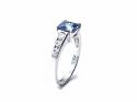 9ct White Gold Cubic Zirconia Ring