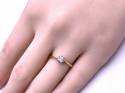 18ct Yellow Gold Diamond Solitaire Ring