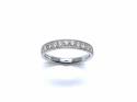 Platinum Diamond 1/2 Eternity Ring 0.50ct