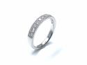 Platinum Diamond 1/2 Eternity Ring 0.50ct
