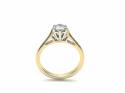 18ct Yellow Gold Diamond Solitaire Ring