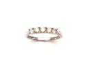 9ct White Gold Diamond Five Stone Ring 0.50ct