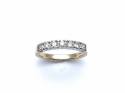 9ct Yellow Gold Diamond Eternity Ring 0.50ct