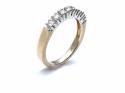 9ct Yellow Gold Diamond Eternity Ring 0.50ct