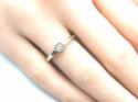 18ct White Gold Diamond Solitaire Ring