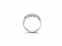 18ct White Gold Diamond 4 Stone Ring 0.48ct