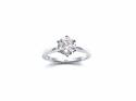 18ct White Gold Diamond Solitaire Ring 1.22ct