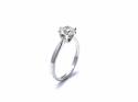 18ct White Gold Diamond Solitaire Ring 1.22ct