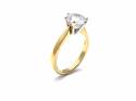 18ct Yellow Gold Diamond Solitaire Ring 2.28ct