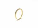 18ct Yellow Gold Diamond 1/2 Eternity Ring 0.13ct