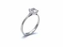 Platinum Diamond Solitaire Ring 1.00ct