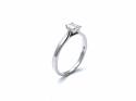 Platinum Diamond Ring App 0.40ct