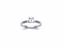 Platinum Diamond Ring App 0.40ct