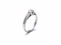 18ct Diamond Solitaire Ring App 0.35ct