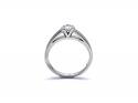 18ct Diamond Solitaire Ring App 0.35ct