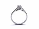 18ct White Gold Diamond Solitaire Ring