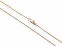 18ct Yellow Gold Curb Chain 18 Inch