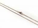 9ct Rose Gold Close Trace Chain 20 inch