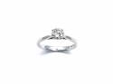 Platinum Diamond Solitaire Ring