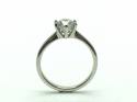 Platinum Diamond Solitaire Ring 1.11ct