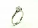 Platinum Diamond Solitaire Ring 1.06ct