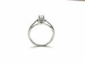 9ct White Gold Diamond Solitaire Ring