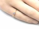 18ct Yellow Gold Diamond Solitaire Ring