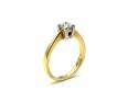 18ct Diamond Solitaire Ring 0.34ct