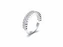 18ct White Gold Diamond Half Eternity Ring