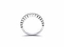 18ct White Gold Diamond Half Eternity Ring