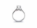 Platinum Diamond Solitaire Ring