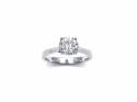 Platinum Diamond Solitaire Ring