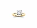 18ct Yellow Gold Diamond Solitaire Ring 0.68ct