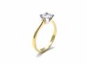 18ct Yellow Gold Diamond Solitaire Ring 0.68ct