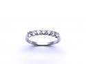 18ct White Gold 7 Stone Ring