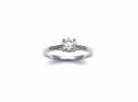 Platinum Diamond Solitaire Ring