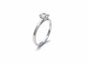 Platinum Diamond Solitaire Ring