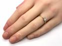 18ct Yellow Gold Diamond Solitaire Ring 0.54ct