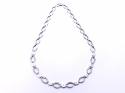 18ct White Gold Diamond Necklet