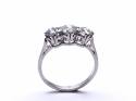 Platinum Diamond 3 Stone Ring Est 1.60