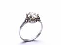 Platinum Diamond Solitaire Ring