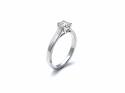 Platinum Diamond Solitaire Ring 0.40ct