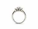 18ct White Gold Diamond 3 Stone Ring