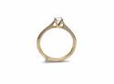 9ct Yellow Gold Diamond Solitaire Ring 0.30ct