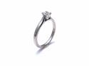 Platinum Diamond Solitaire Ring