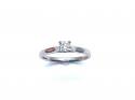 Platinum Diamond Solitaire Ring