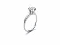 Platinum Diamond Solitaire Ring 1.10ct