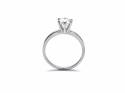 Platinum Diamond Solitaire Ring 1.10ct